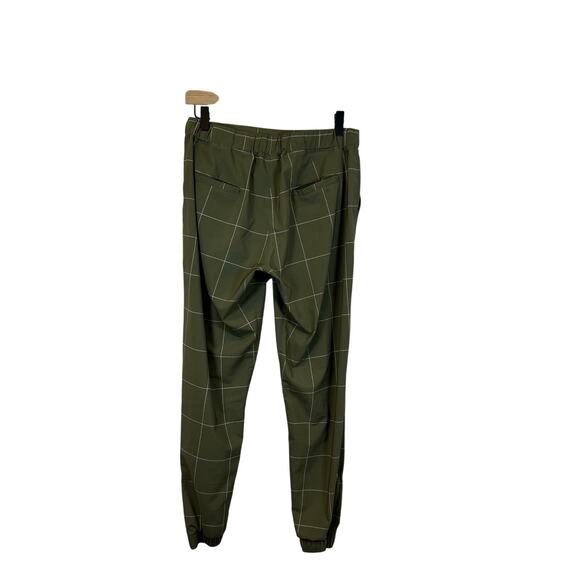 Pants Albion Windowpane Jetsetters Joggers On sage Green Women’s Size S - Picture 5 of 8
